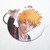 Bleach Ichigo Kurosaki - Custom Button Key Chain