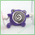 Pokemon Poliwhirl Hasbro Beanie Plush
