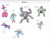 Pokemon DP Stickers Medicham
Riolu
Machamp
Machoke
Zubat
Meditite
Machop