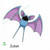 Pokemon DP Stickers Zubat