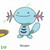 Pokemon DP Stickers Wooper Sticker, Pokemon DP Stickers Wooper Sticker,