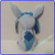 Pokemon Glaceon Sitting Plush Tomy