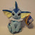 Pokemon Vaporeon Sitting Plush Tomy