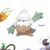 Pokemon DP Stickers Snover