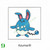Pokemon DP Stickers Azumarill