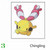 Pokemon DP Stickers Chingling