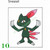 Pokemon DP Stickers Sneasel