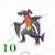 Pokemon DP Stickers Garchomp