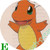 Pokemon - Custom Buttons & Key Chains - Charmander