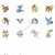 Pokemon GS Stickers 