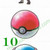 Pokemon GS Stickers Pokeball
