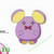 Pokemon Kalos Stickers Whismur
