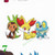 Pokemon Kalos Stickers Kalos Starters Chespin Fennekin Froakie
