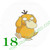Pokemon Kalos Stickers Psyduck
