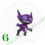 Pokemon Kalos Stickers Sableye
