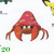 Pokemon Kanto to Kalos Stickers Parasect
