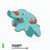 Pokemon Kanto to Kalos Stickers Phanpy
