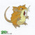 Pokemon Kanto to Kalos Stickers Raticate
