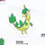 Pokemon Kanto to Kalos Stickers Servine
