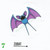 Pokemon Kanto to Kalos Stickers Zubat
