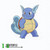 Pokemon Kanto to Kalos Stickers Wartortle
