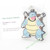 Pokemon Blastoise keychain Laseretched