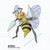 Pokemon Kanto to Kalos Stickers Beedrill
 Pokemon Kanto to Kalos Stickers Beedrill