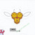 Pokemon Kanto to Kalos Stickers Combee Pokemon Kanto to Kalos Stickers Combee