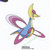 Pokemon Kanto to Kalos Stickers Cresselia Pokemon Kanto to Kalos Stickers Cresselia
