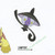 Pokemon Kanto to Kalos Stickers Lampent
