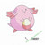 Pokemon Regional Pass Sticker Chansey