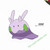 Pokemon Regional Pass Sticker Goomy
