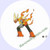 Pokemon Epic Stickers Mega Blaziken
