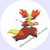 Pokemon Epic Stickers Delphox
 Pokemon Epic Stickers Delphox