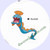 Pokemon Epic Stickers Huntail
 Pokemon Epic Stickers Huntail