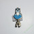 Sailor Moon Sailor Mercury on dress form Pin