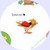 Pokemon Epic Sticker Spearow
