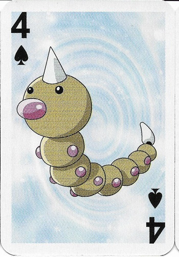 pokemon weedle card 3D Wooden Pokemon Trading Card Replica Laser Cut Multi-Layered Collect –  Senpai3D
