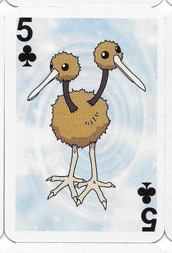 Pokemon Mini Playing Card Doduo