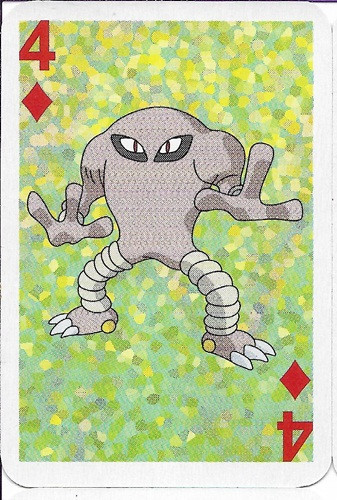 Pokemon Mini Playing Card Hitmonlee