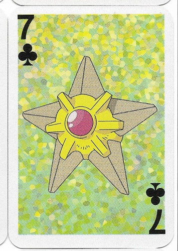 Pokemon Mini Playing Card Staryu Pokemon Mini Playing Card Staryu