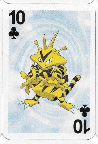 Pokemon Mini Playing Card Electabuzz