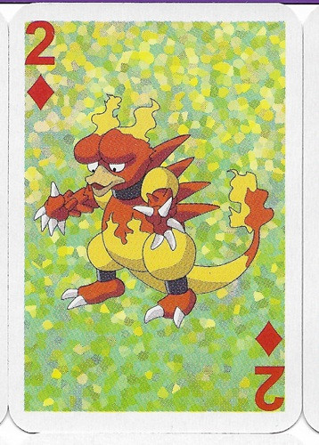 Pokemon Mini Playing Card Magmar