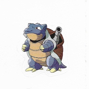 Pokemon small sticker Blastoise