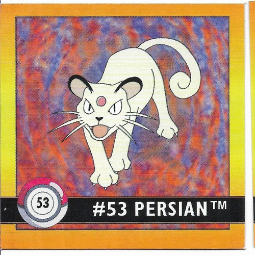 Pokemon Square sticker Persian
