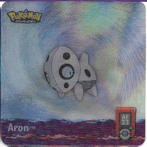 Pokemon Aron Lairon Aggron Action Flipz - Pokemon Advanced Series