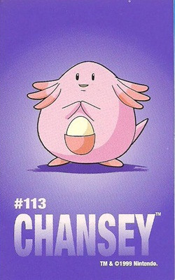 1999 chansey pokemon card Pokemon TCG Chansey 3-102 Base Set NM – True Believers Gaming and  Collectibles main image 1