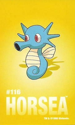 pokemon horsea card Horsea EX Dragon NM, 33/97 Pokemon Card main image 1