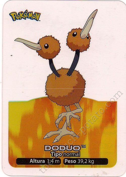 doduo pokemon card Amazon.com: Pokemon - Doduo 084/165 - Pokemon 151 - Reverse Foil main image 0