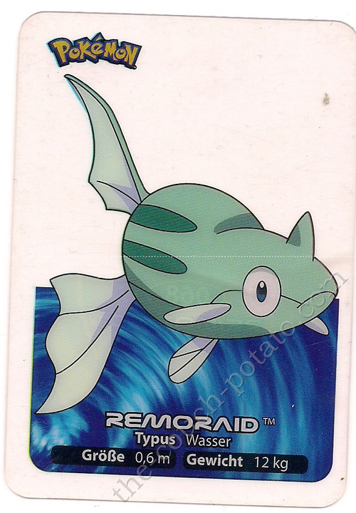 remoraid pokemon card (73/109) (Stamped) [EX: Team Rocket Returns] holofoil pattern or surface detail) Pokemon Trading Card Game XY